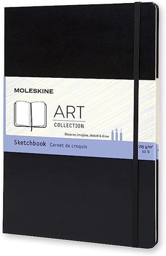 Moleskine Art - Sketchbook - A4 / 165gsm / Hard Cover / Black