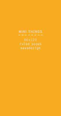 Mini Things Notebook Gold