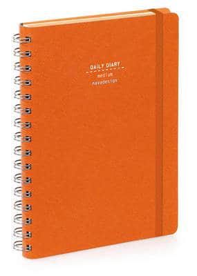 EY110A.16 2016 DAILY DIARY MEDIUM ORANG