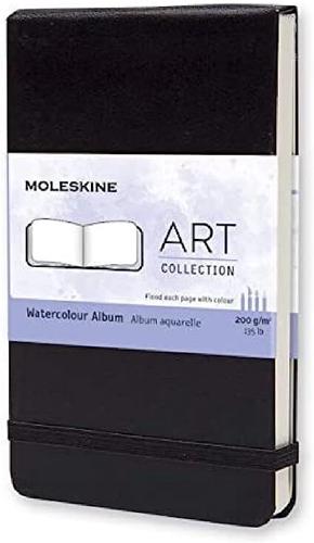 Moleskine Art - Watercolour Album - Pocket / 200gsm / Hard Cover / Black