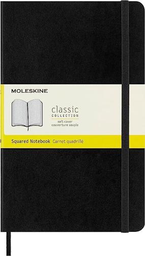 Moleskine Classic - Black / Large / Soft Cover / Squared