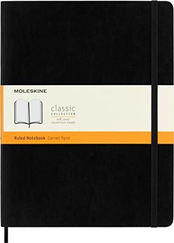 Moleskine Classic - Black / XL / Soft Cover / Ruled