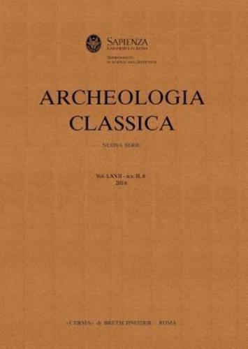 Archeologia Classica 2016 Volume 67, N.S. II, 6