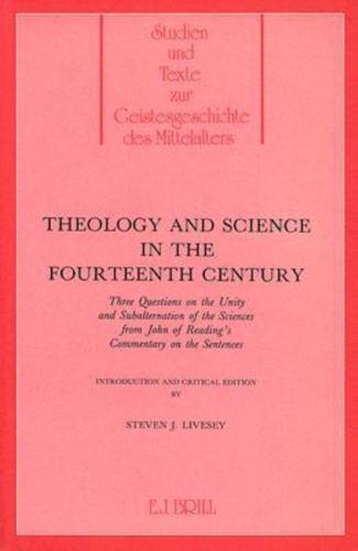 Theology and Science in the 14th Century
