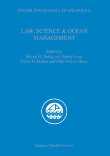 Law, Science & Ocean Management
