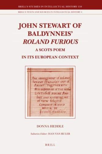 John Stewart of Baldynneis Roland Furious