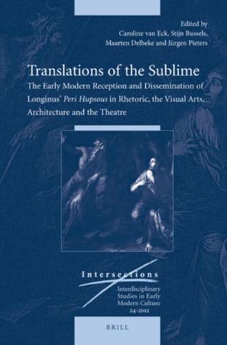 Translations of the Sublime