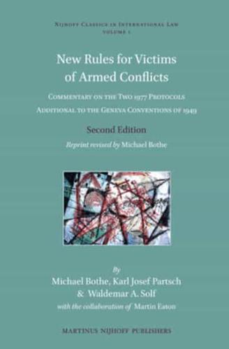 New Rules for Victims of Armed Conflicts