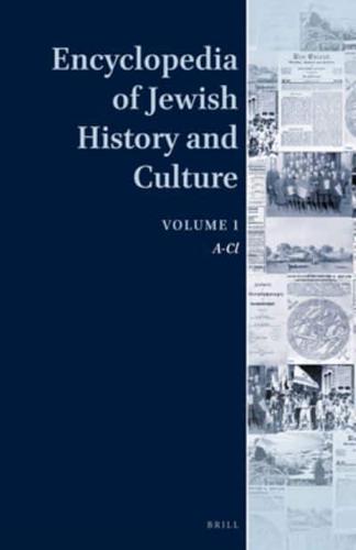 Encyclopedia of Jewish History and Culture. Volume 1 A-Cl