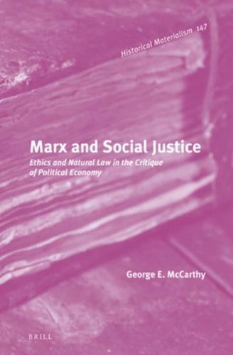 Marx and Social Justice