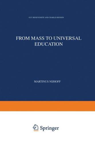 From Mass to Universal Education