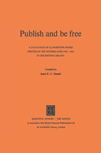 Publish and Be Free