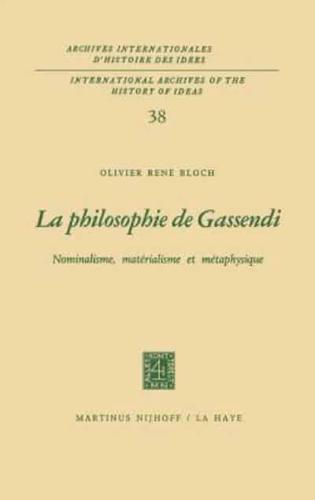 La Philosophie De Gassendi