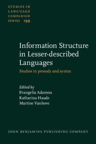 Information Structure in Lesser-Described Languages