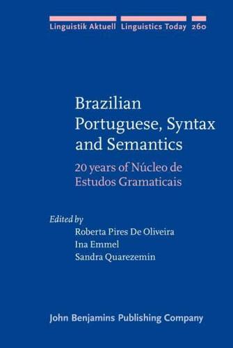 Brazilian Portuguese, Syntax and Semantics