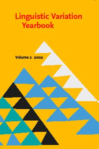 Linguistic Variation Yearbook 2002