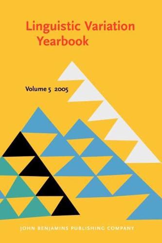 Linguistic Variation Yearbook 2005