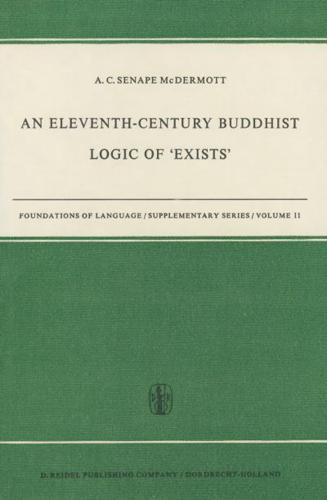 An Eleventh-Century Buddhist Logic of 'Exists'