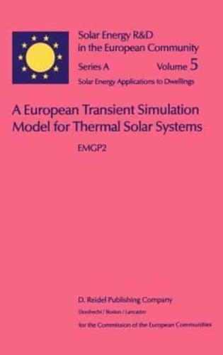A European Transient Simulation Model for Thermal Solar Systems : EMGP 2