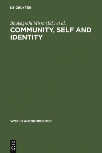 Community, Self and Identity
