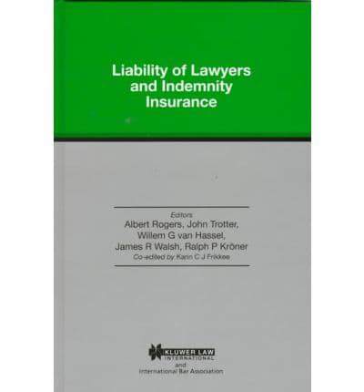 Liability of Lawyers and Indemnity Insurance