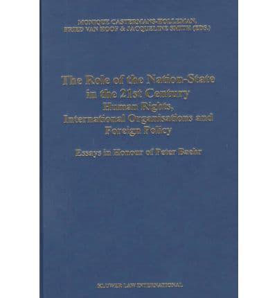 The Role of the Nation-State in the 21st Century