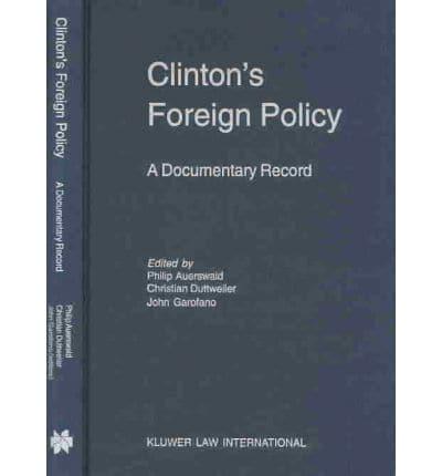 Clinton's Foreign Policy