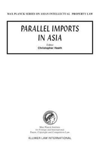 Parallel Imports in Asia