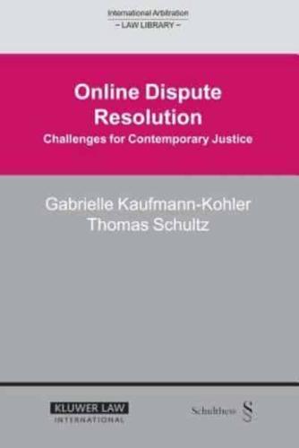 Online Dispute Resolution