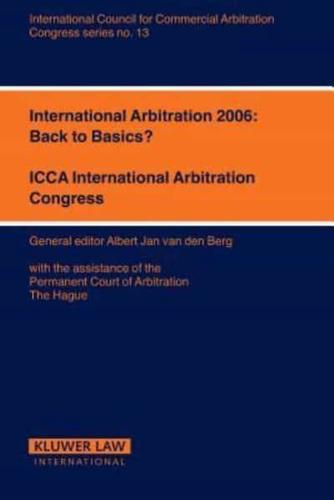 International Arbitration 2006