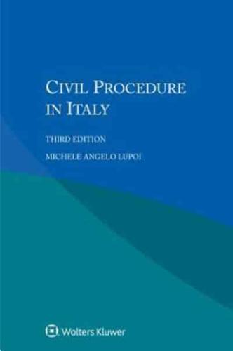 Civil Procedure in Italy