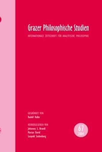 Grazer Philosophische Studien