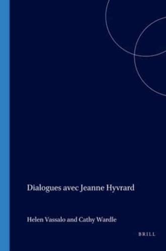 Dialogues Avec Jeanne Hyvrard