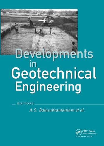 Developments in Geotechnical Engineering: from Harvard to New Delhi 1936-1994