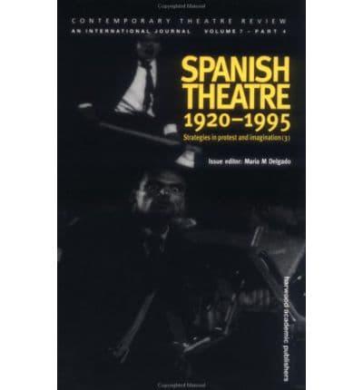 Spanish Theatre 1920-1995