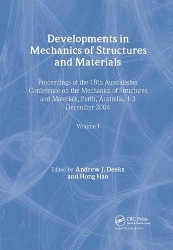 Developments in Mechanics of Structures & Materials