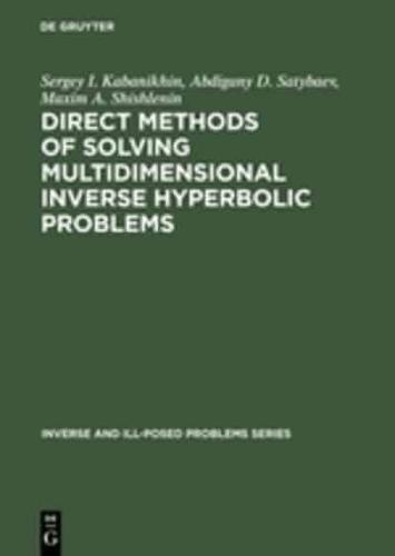Direct Methods of Solving Multidimensional Inverse Hyperbolic Problems