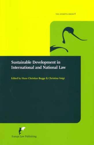 Sustainable Development in International and National Law