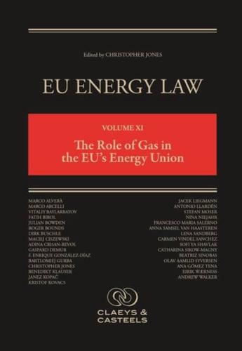 EU Energy Law, Volume 11