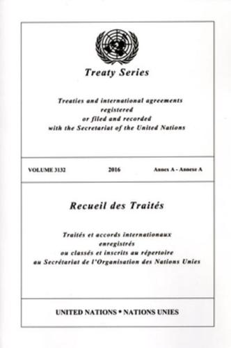 Treaty Series 3132 (English/French Edition)