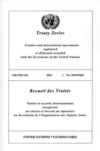 Treaty Series 3124 (English/French Edition)