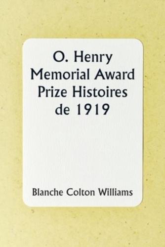 O. Henry Memorial Award Prize Stories of 1919