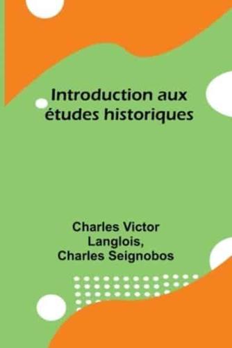 Introduction Aux ?Tudes Historiques