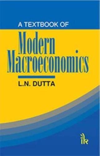 A Textbook of Modern Macroeconomics