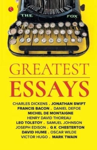 Greatest Essays