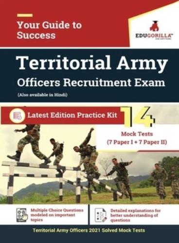 Territorial Army Officers 2021   14 Mock Test For (Paper 1 & 2)