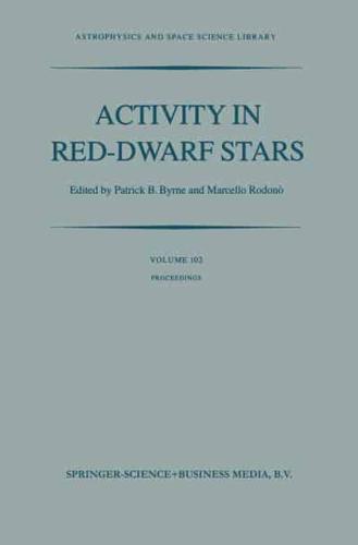 Activity in Red-Dwarf Stars