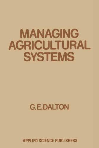 Managing Agricultural Systems