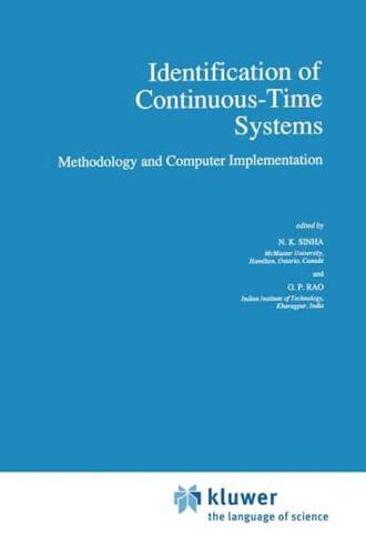 Identification of Continuous-Time Systems : Methodology and Computer Implementation