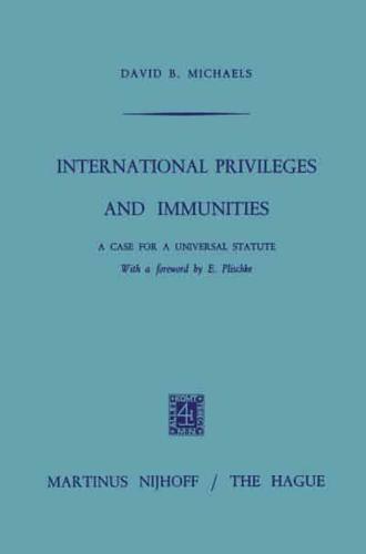International Privileges and Immunities